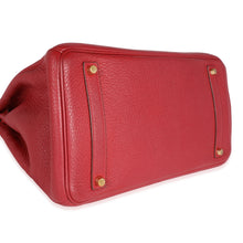 Load image into Gallery viewer, Rouge Grenat Clemence Birkin 35 GHW