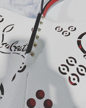 Load image into Gallery viewer, Christian Louboutin Snow White Perforated Large Tote Bag