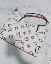 Load image into Gallery viewer, Christian Louboutin Snow White Perforated Large Tote Bag