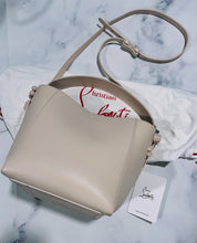 Load image into Gallery viewer, Christian Louboutin Leche Cabachic Leather Bucket Bag