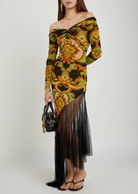 Load image into Gallery viewer, Etro Floral Printed Asymmetric Dress