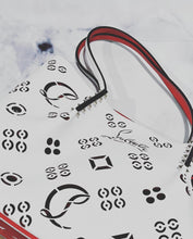 Load image into Gallery viewer, Christian Louboutin Snow White Perforated Large Tote Bag