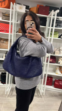 Load image into Gallery viewer, Bottega Veneta Leather Purple Hobo Bag