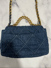 Load image into Gallery viewer, Chanel 20S Denim 19 Large Crossbody Bag