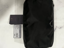 Load image into Gallery viewer, Prada Black Nylon Large Cosmetic Bag