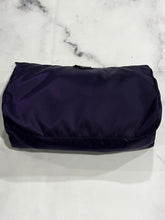 Load image into Gallery viewer, Prada Purple Nylon Large Cosmetic Bag