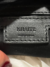 Load image into Gallery viewer, Khaite Black Leather Drawstring Shoulder Bag