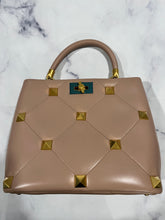 Load image into Gallery viewer, Valentino Medium Roman Rockstud Top Handle Crossbody Bag