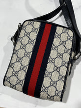 Load image into Gallery viewer, Gucci Ophidia Blue Small Messenger Crossbody Bag