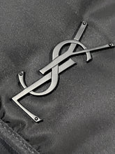 Load image into Gallery viewer, Saint Laurent YSL Black Nylon Unisex Niki Messenger Bag