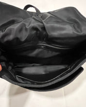 Load image into Gallery viewer, Saint Laurent YSL Black Nylon Unisex Niki Messenger Bag