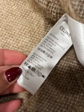 Load image into Gallery viewer, Celine Mohair Colorblock Cardigan Sweater Size L