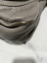 Load image into Gallery viewer, Chloe Marcie Gray Leather Top Handle Crossbody Handbag