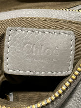Load image into Gallery viewer, Chloe Marcie Gray Leather Top Handle Crossbody Handbag