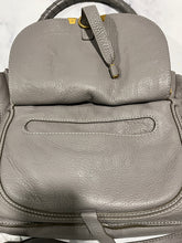 Load image into Gallery viewer, Chloe Marcie Gray Leather Top Handle Crossbody Handbag