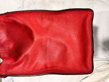 Load image into Gallery viewer, Celine Red Mini Luggage Leather Top Handle Handbag