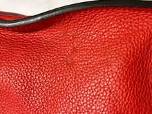 Load image into Gallery viewer, Celine Red Mini Luggage Leather Top Handle Handbag