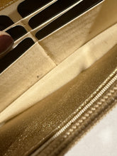 Load image into Gallery viewer, Chanel Gold Metallic Leather WOC Boy Wallet On Chain Handbag