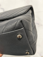 Load image into Gallery viewer, Chanel Charcoal Gray Coco Handle Flap BagCrossbody Bag