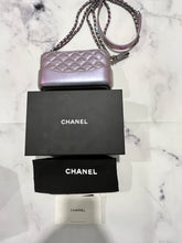 Load image into Gallery viewer, Chanel Iridescent Gabrielle Clutch W/Chain Handbag