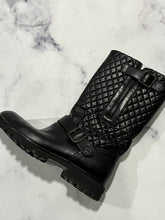 Load image into Gallery viewer, Chanel Black Moto Boots