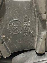 Load image into Gallery viewer, Chanel Black Moto Boots