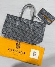 Load image into Gallery viewer, Goyard St Louis PM Gray Tote Handbag
