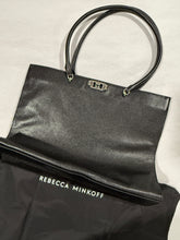 Load image into Gallery viewer, Rebecca Minkoff Amour Black Tote