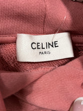 Load image into Gallery viewer, Celine Cotton Fleece Vintage Pink/White Sweatshirt