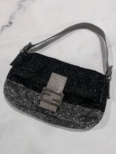 Load image into Gallery viewer, Fendi Beaded Baguette Embellished Shoulder Bag