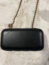 Load image into Gallery viewer, Chanel Classic Black Lambskin Pearl Crush Vanity Bag