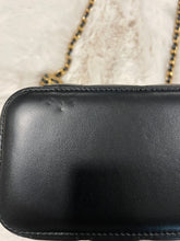Load image into Gallery viewer, Chanel Classic Black Lambskin Pearl Crush Vanity Bag
