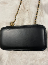 Load image into Gallery viewer, Chanel Classic Black Lambskin Pearl Crush Vanity Bag
