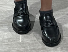 Load image into Gallery viewer, Alexander McQueen Black Loafers