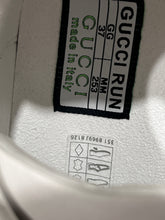 Load image into Gallery viewer, Gucci GG White Interlocking GG Run Sneakers