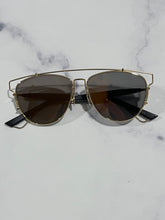 Load image into Gallery viewer, Dior Gold Metal Aviator Sunglasses
