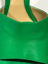 Load image into Gallery viewer, Bottega Veneta Green Slip On Sandals