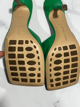 Load image into Gallery viewer, Bottega Veneta Green Slip On Sandals