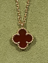 Load image into Gallery viewer, Van Cleef & Arpels Carnelian Sweet Alahambra Necklace