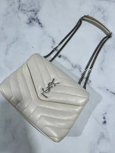 Load image into Gallery viewer, Saint Laurent YSL Small Lou Lou Ivory Bag