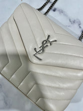 Load image into Gallery viewer, Saint Laurent YSL Small Lou Lou Ivory Bag
