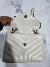 Load image into Gallery viewer, Saint Laurent YSL Small Lou Lou Ivory Bag
