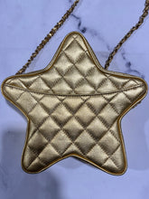 Load image into Gallery viewer, Chanel Runway Star Metallic Gold Crossbody Bag