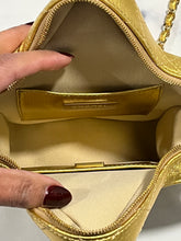 Load image into Gallery viewer, Chanel Runway Star Metallic Gold Crossbody Bag