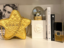 Load image into Gallery viewer, Chanel Runway Star Metallic Gold Crossbody Bag