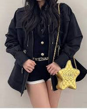 Load image into Gallery viewer, Chanel Runway Star Metallic Gold Crossbody Bag