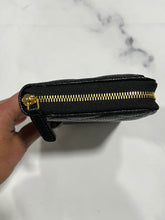 Load image into Gallery viewer, Chanel Black Zippy Long Caviar Wallet
