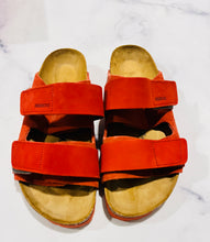 Load image into Gallery viewer, Birkenstock Uji Red Suede