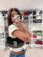 Load image into Gallery viewer, Fendi Beaded Baguette Embellished Shoulder Bag