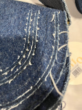 Load image into Gallery viewer, Chloe Denim Small Marcie Saddlebag Crossbody